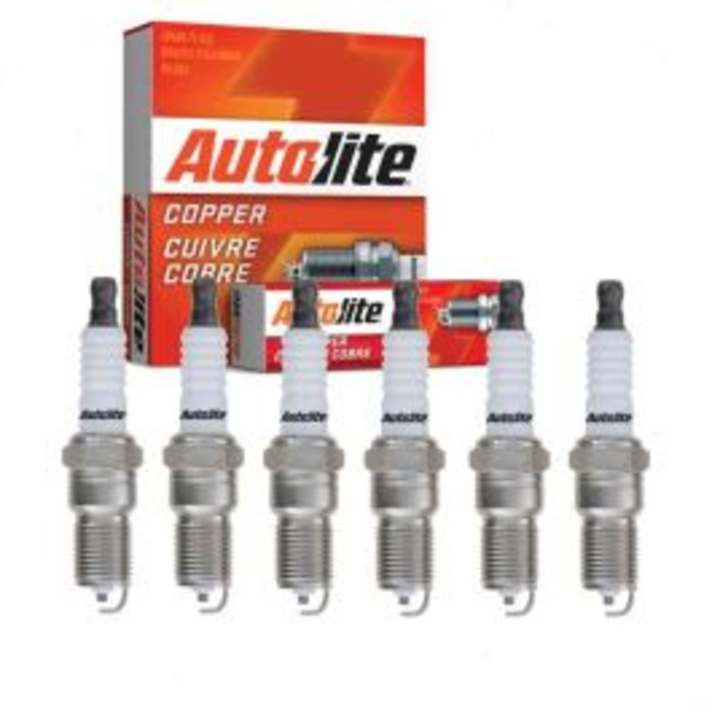 6 pc Autolite Copper Core Spark Plug for 2005-2007 Mercury Montego