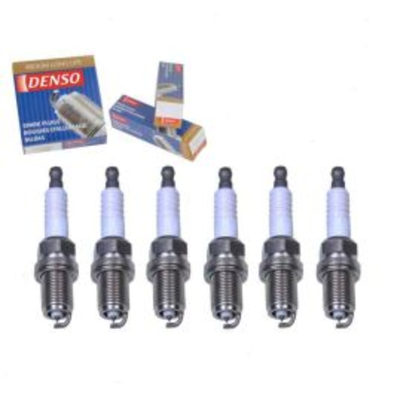 6 pc DENSO Iridium Long Life Spark Plugs for 1993-1998 Nissan Quest 3.0L V6