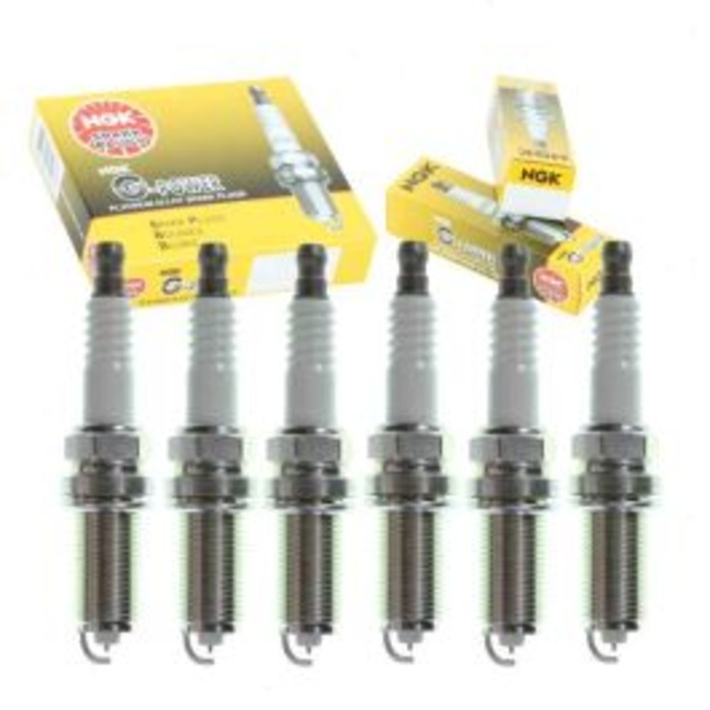 6 pc NGK G-Power Spark Plugs for 2006 BMW 325xi 3.0L L6