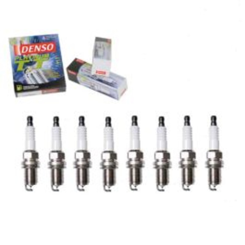 8 pc DENSO Platinum TT Spark Plugs for 1989-1993 Dodge D350 5.9L V8