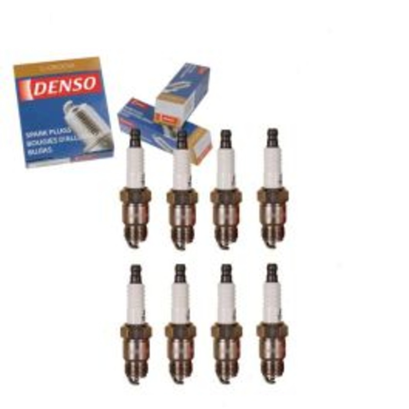 8 pc DENSO Standard U-Groove Spark Plugs for 1972-1979 Buick Skylark 5.0L 5.7L 7.5L V8