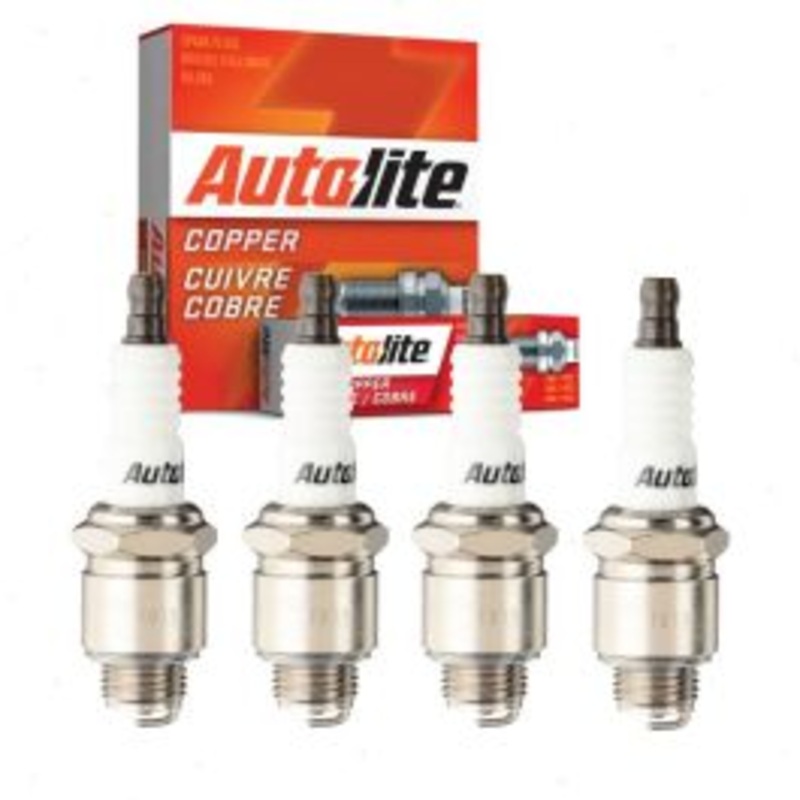 4 pc Autolite Copper Core Spark Plugs for 1947-1952 Crosley Pickup