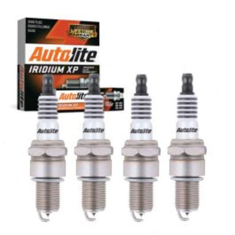 4 pc Autolite Iridium XP Spark Plug for 1966-1983 Fiat 124 1.2L 1.4L 1.6L