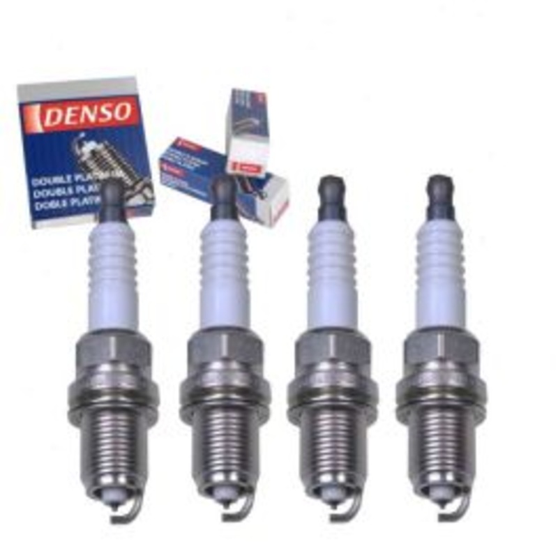 4 pc DENSO Double Platinum Spark Plugs for 1996-1998 Eagle Talon 2.0L L4