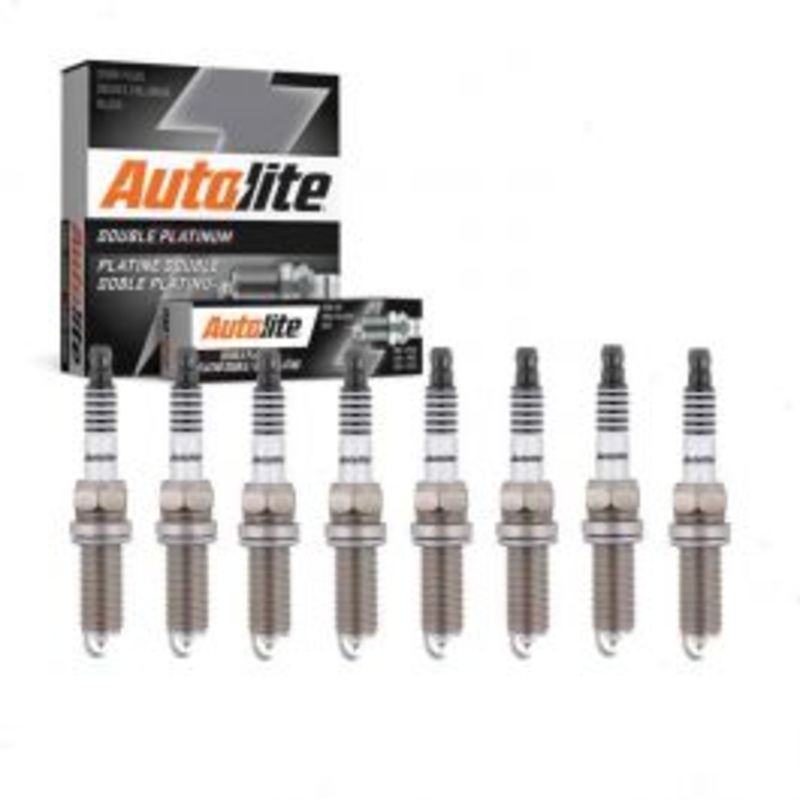 8 pc Autolite Double Platinum Spark Plug for 2012-2014 Mercedes-Benz SLS AMG