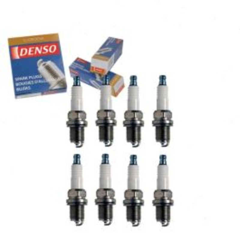 8 pc DENSO Standard U-Groove Spark Plugs for 1996-1999 Mercedes-Benz S420 4.2L V8