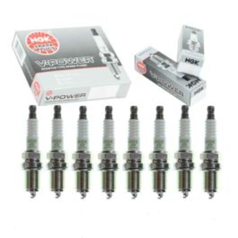 8 pc NGK V-Power 5791 BKR7E-11 Spark Plugs