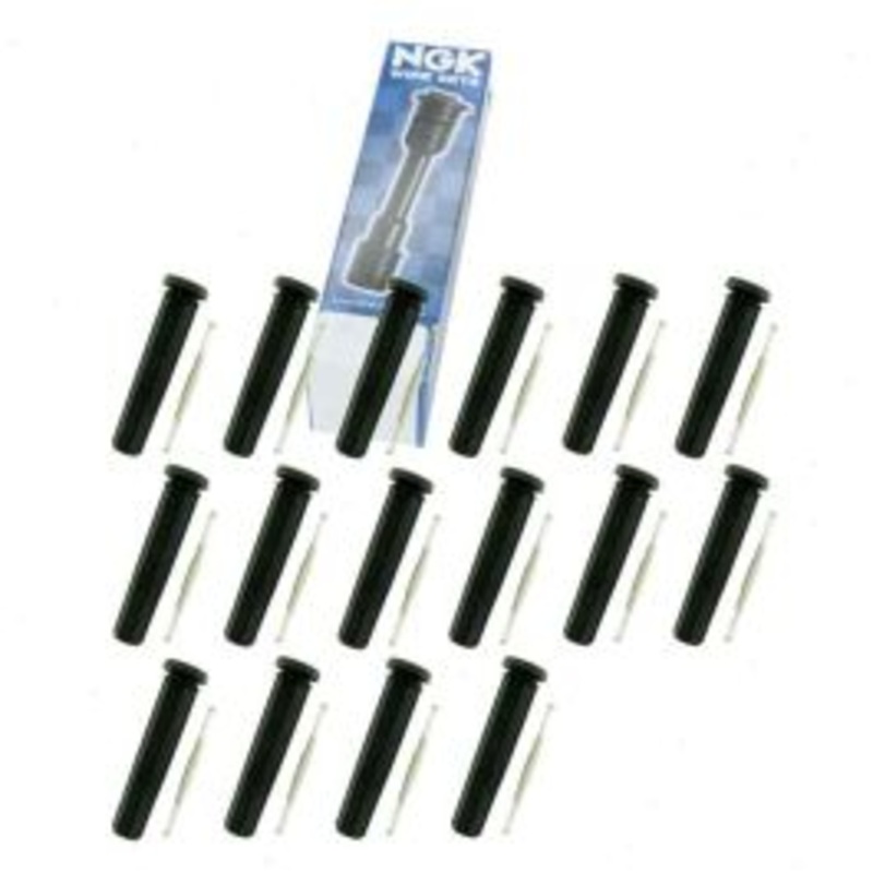16 pc NGK Ignition Coil Boots for 2008-2016 Dodge Challenger 5.7L 6.1L 6.4L V8