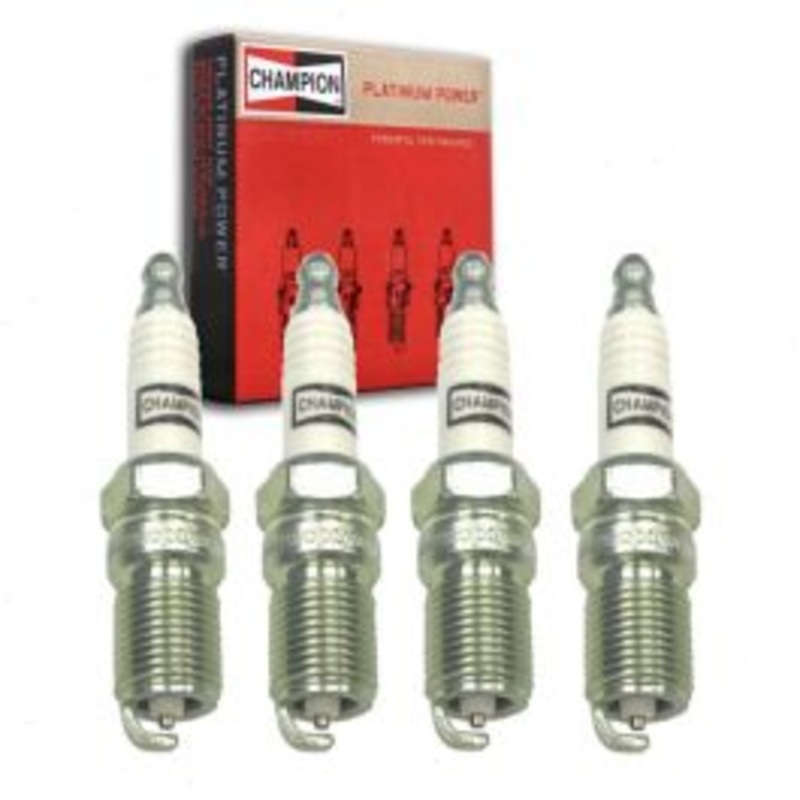 4 pc Champion Platinum Spark Plugs for 2005-2008 Mercury Mariner 2.3L L4
