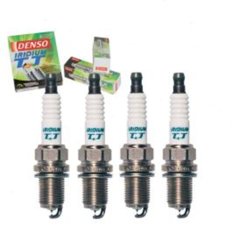 4 pc DENSO Iridium TT Spark Plugs for 1995-1998 Dodge Stratus 2.0L L4