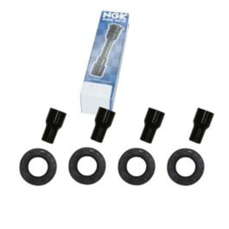 4 pc NGK Ignition Coil Boots for 2010-2012 Lexus HS250h 2.4L L4