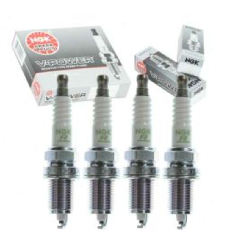 4 pc NGK V-Power Spark Plugs for 1992 Plymouth Colt 1.8L L4
