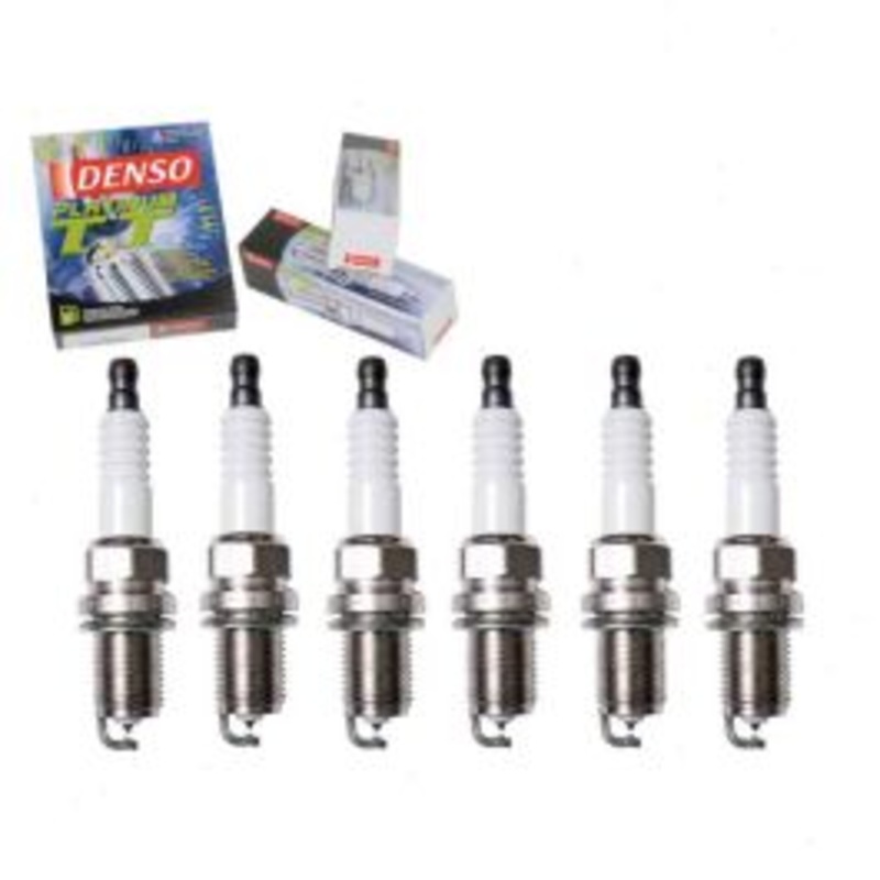 6 pc DENSO Platinum TT Spark Plugs for 1996-2004 Acura RL 3.5L V6