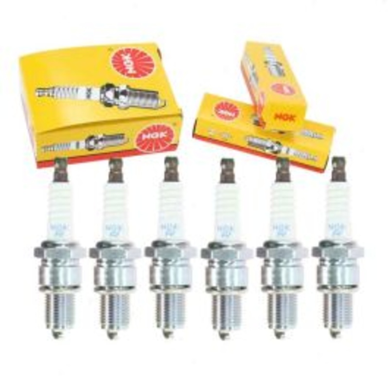 6 pc NGK Standard Spark Plugs for 1987-1991 Dodge Dakota 3.9L V6