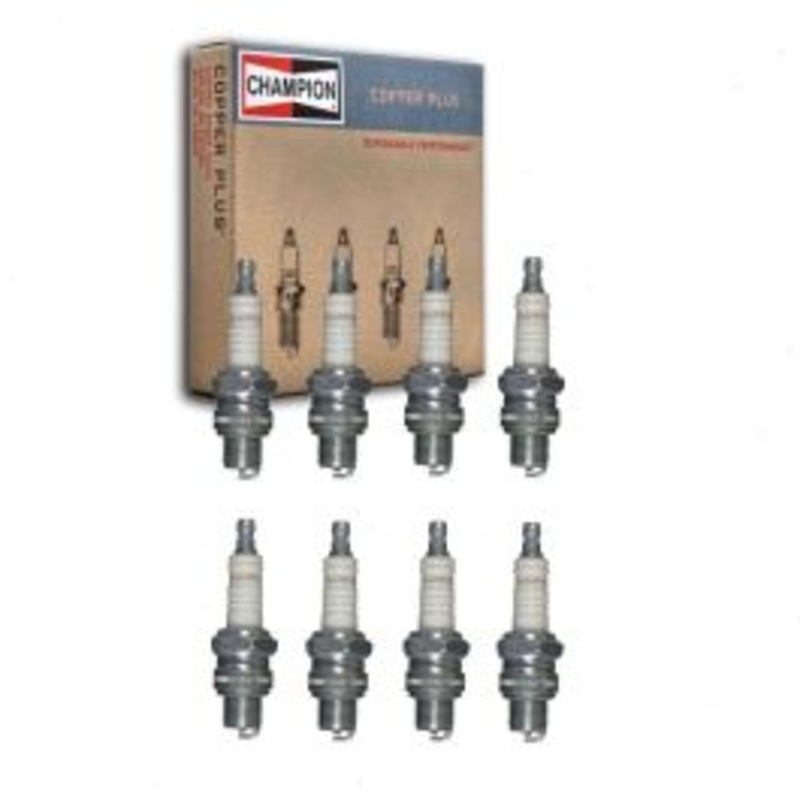 8 pc Champion Copper Plus 943M QL77PP Spark Plugs