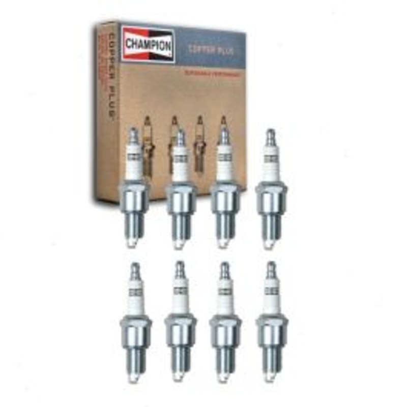 8 pc Champion Copper Plus Spark Plugs for 1981-1985 Dodge D250 5.2L 5.9L V8