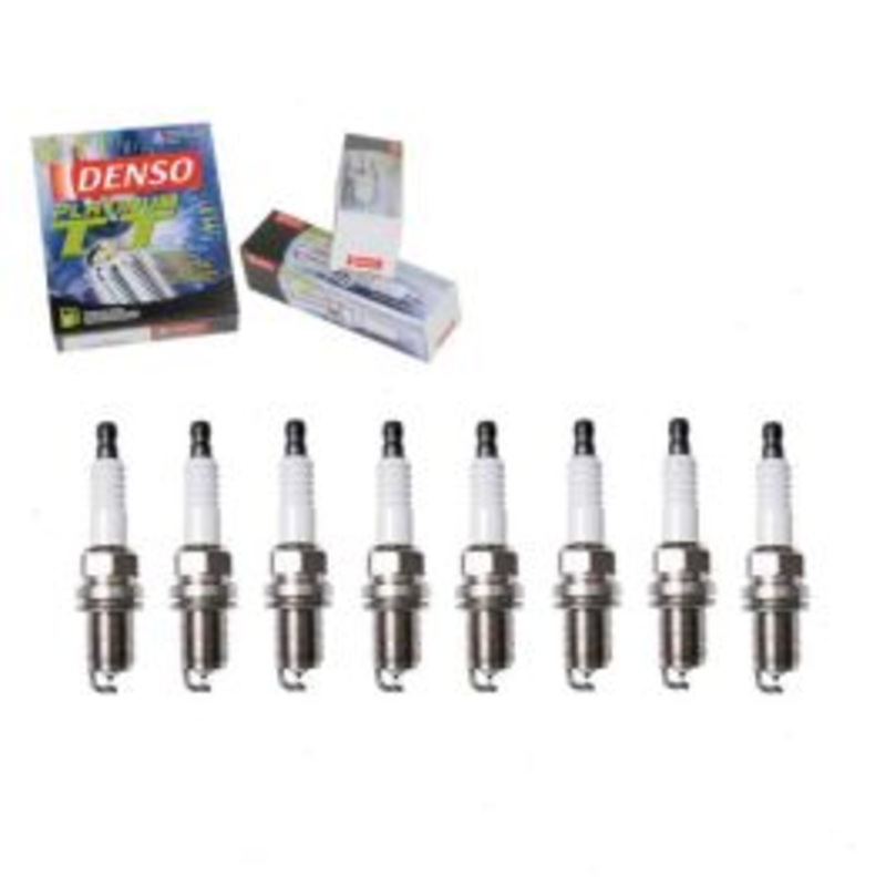 8 pc DENSO Platinum TT Spark Plugs for 2005-2009 Land Rover LR3 4.4L V8