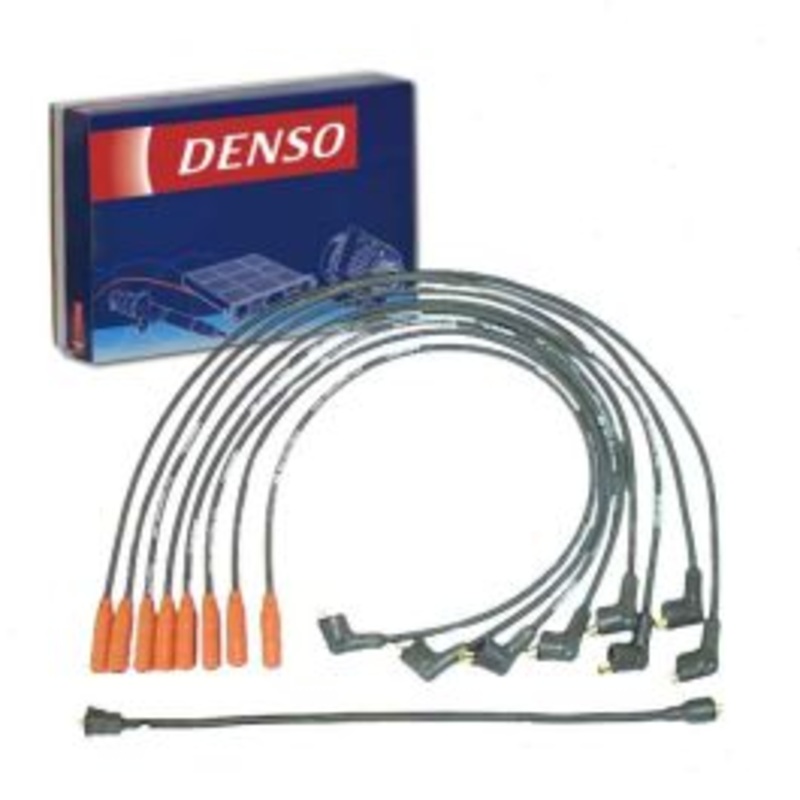 DENSO Spark Plug Wire Set for 1963-1964 Mercury Marauder 6.4L V8