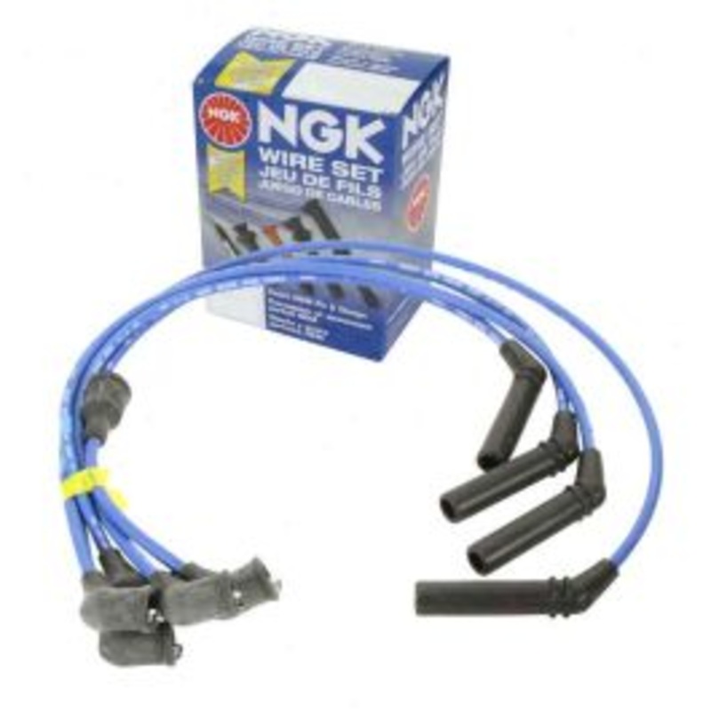 NGK Spark Plug Wire Set for 1990-1996 Mitsubishi Mighty Max 2.4L L4