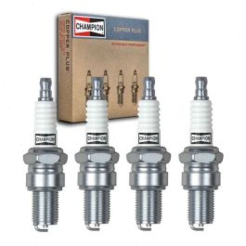 4 pc Champion Copper Plus Spark Plugs for 1946-1950 Morgan 4 4 Series I 1.3L L4