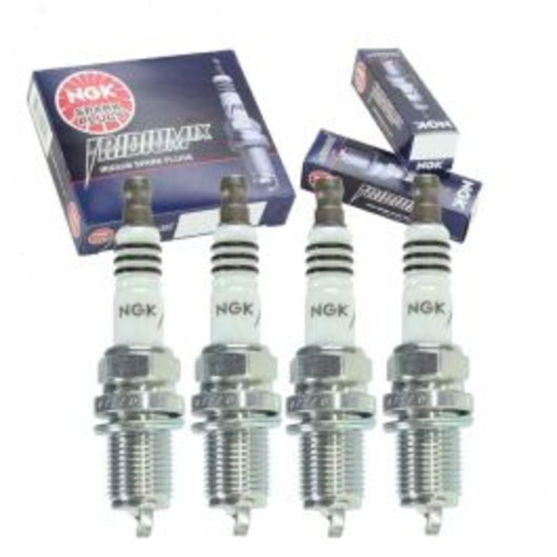4 pc NGK Iridium IX Spark Plugs for 1994-1998 Toyota T100 2.7L L4