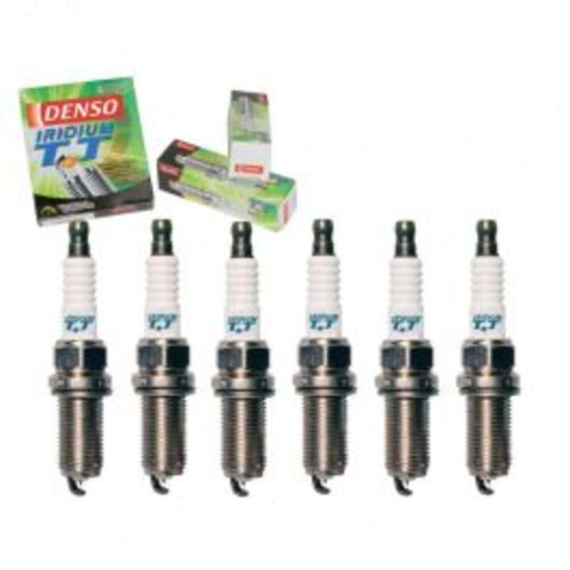 6 pc DENSO Iridium TT Spark Plugs for 2006-2007 BMW 530xi 3.0L L6