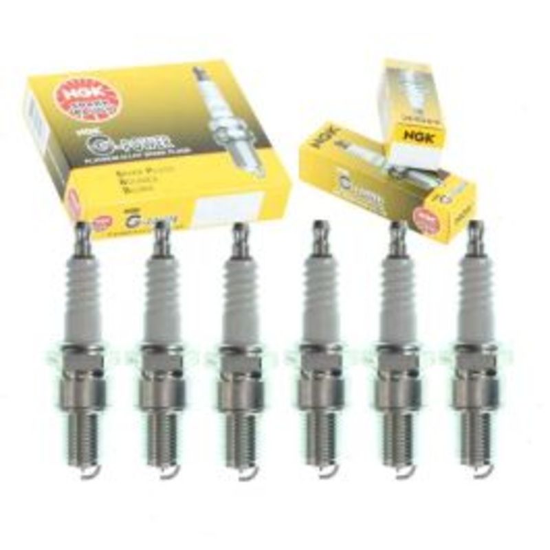 6 pc NGK G-Power Spark Plugs for 1971-1974 BMW 3.0CSi 3.0L L6