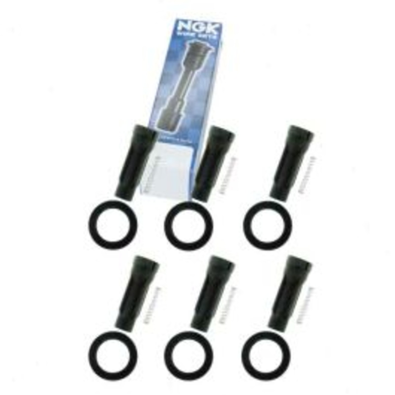 6 pc NGK Ignition Coil Boots for 2007-2014 Lexus ES350 3.5L V6