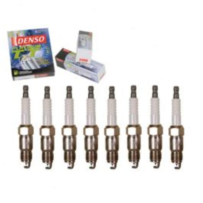 8 pc DENSO Platinum TT Spark Plugs for 1970-1985 Chevrolet Corvette 5.7L 7.4L V8