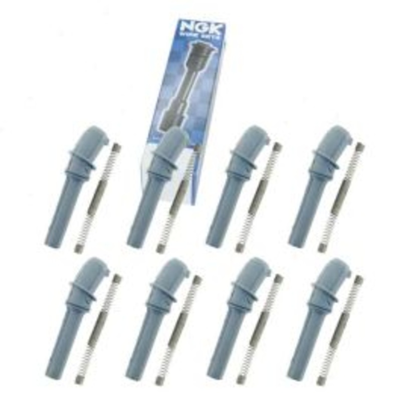 8 pc NGK Ignition Coil Boots for 1998-1999 Lincoln Navigator 5.4L V8