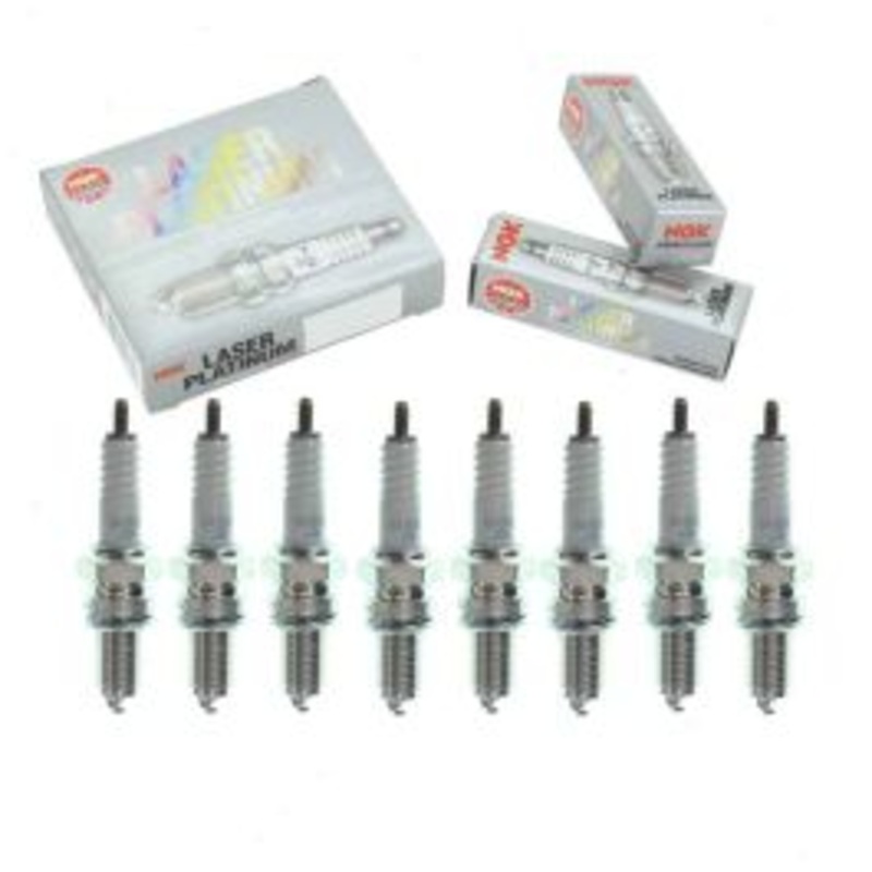 8 pc NGK Laser Platinum 2842 PJR7A Spark Plugs