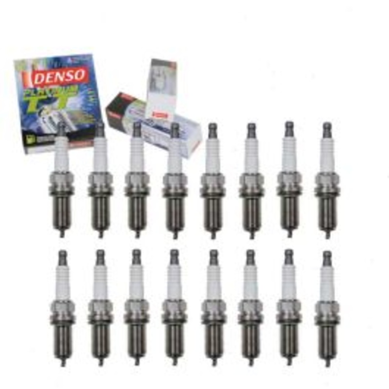 16 pc DENSO Platinum TT Spark Plugs for 2008 Dodge Durango 4.7L V8
