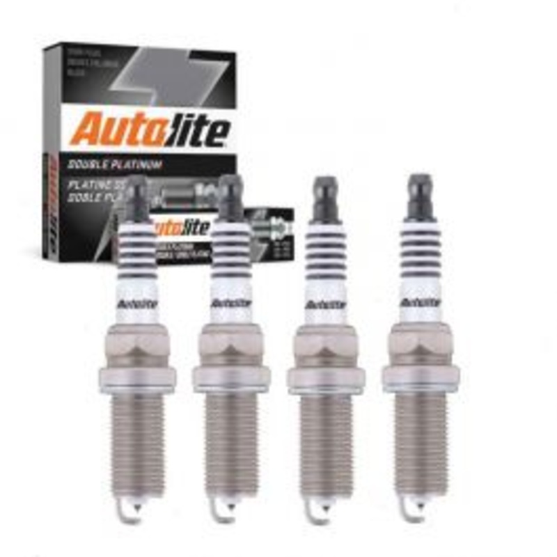 4 pc Autolite Double Platinum Spark Plug for 2010-2013 Kia Forte Koup 2.0L