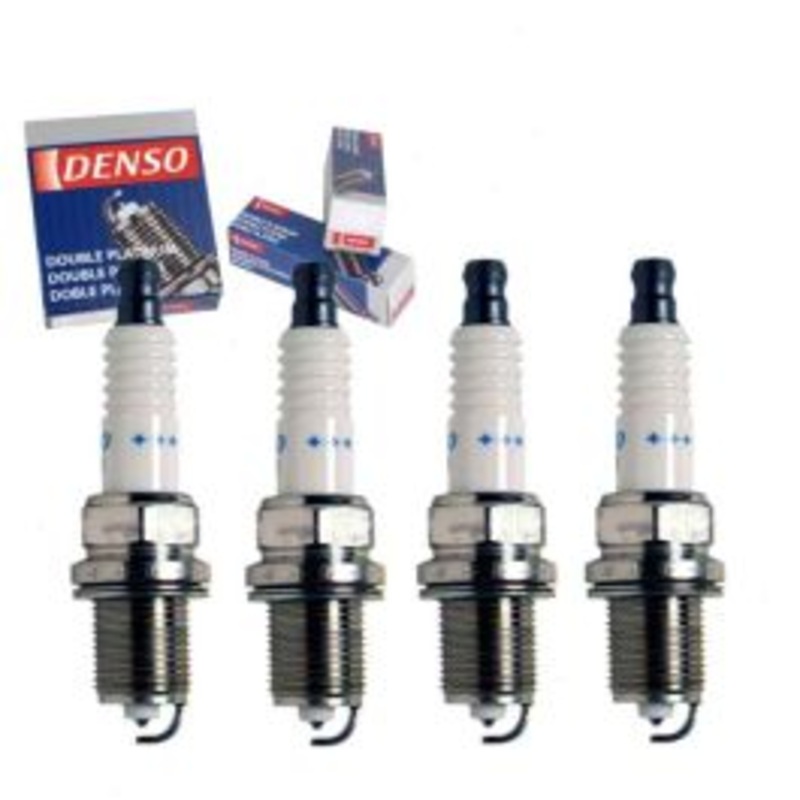 4 pc DENSO Double Platinum Spark Plugs for 1990-1991 Acura Integra 1.8L L4