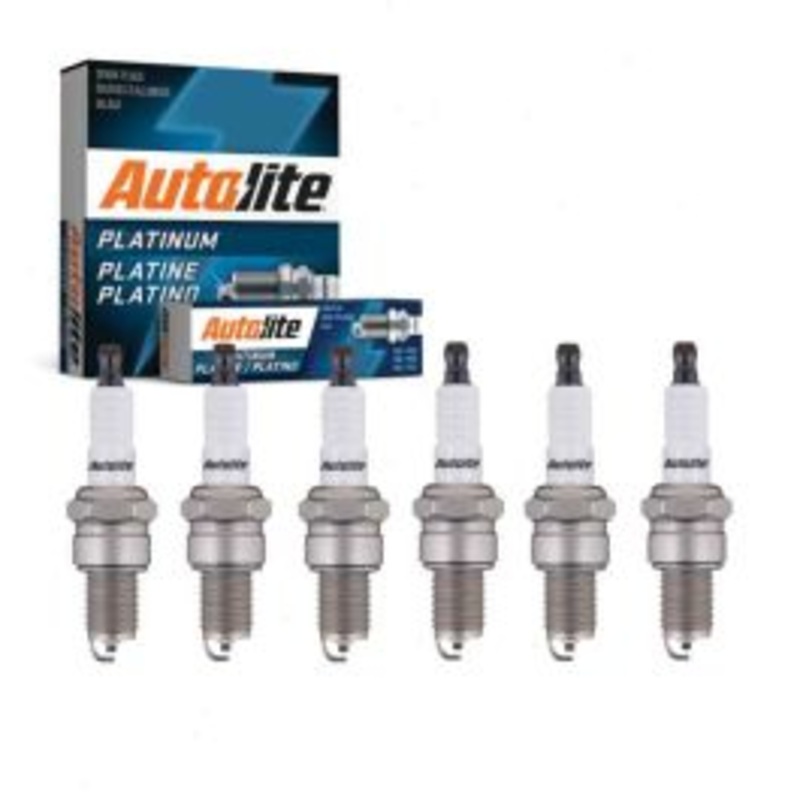 6 pc Autolite Platinum Spark Plug for 1951-1965 Mercedes-Benz 220Sb