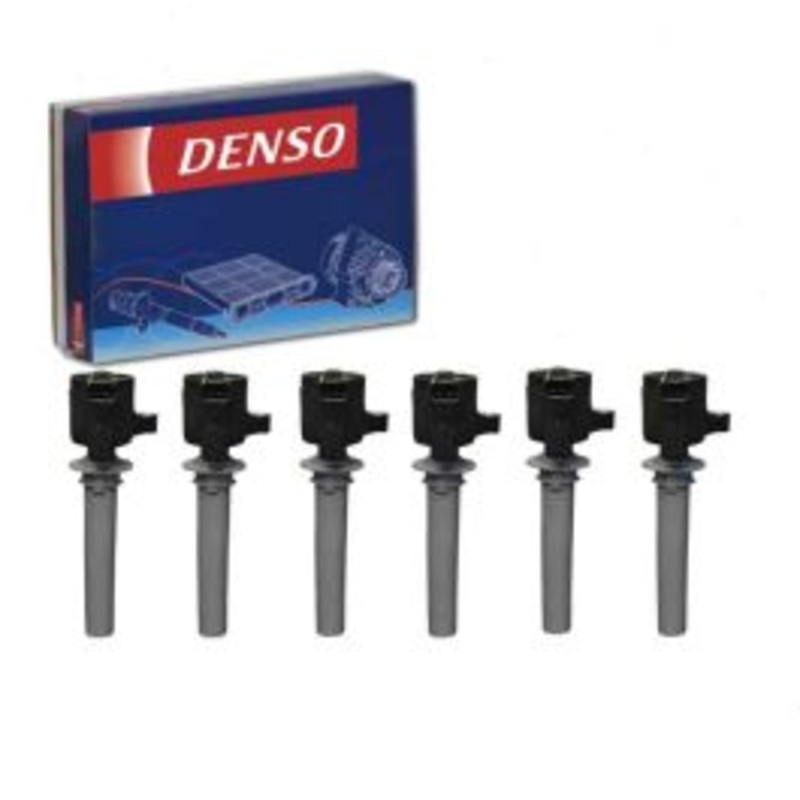 6 pc DENSO Direct Ignition Coils for 2005-2008 Mercury Mariner 3.0L V6