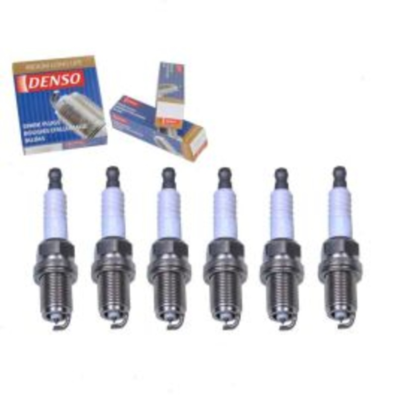 6 pc DENSO Iridium Long Life Spark Plugs for 2003-2005 Audi Allroad Quattro 2.7L V6
