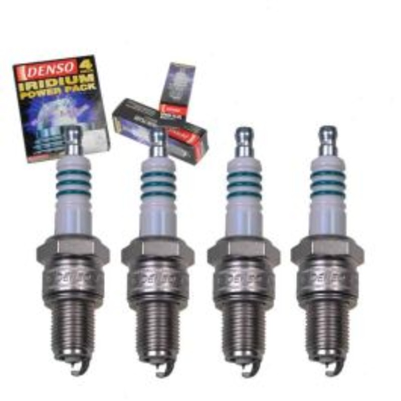4 pc DENSO Iridium Power Spark Plugs for 1955 MG TF 1.5L L4