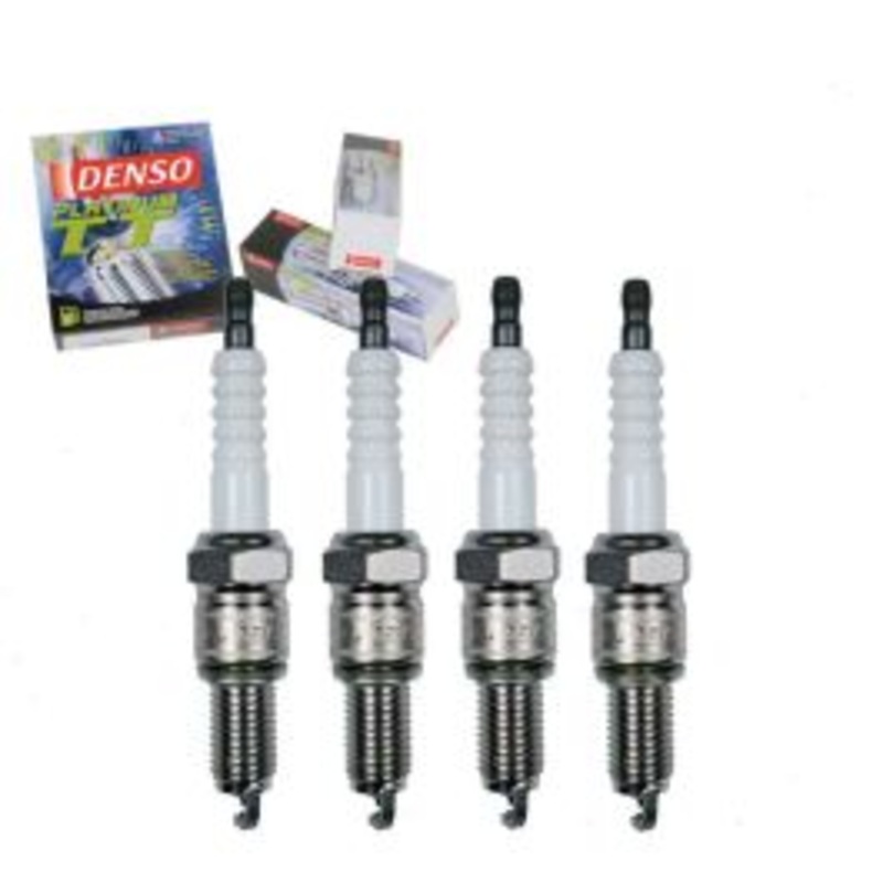 4 pc DENSO Platinum TT Spark Plugs for 1974-1995 Toyota Pickup 2.0L 2.2L 2.4L L4