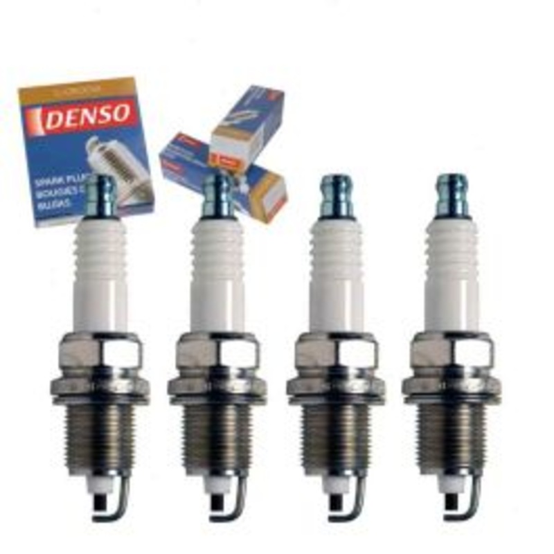 4 pc DENSO Standard U-Groove Spark Plugs for 1988-1989 Eagle Premier 2.5L L4