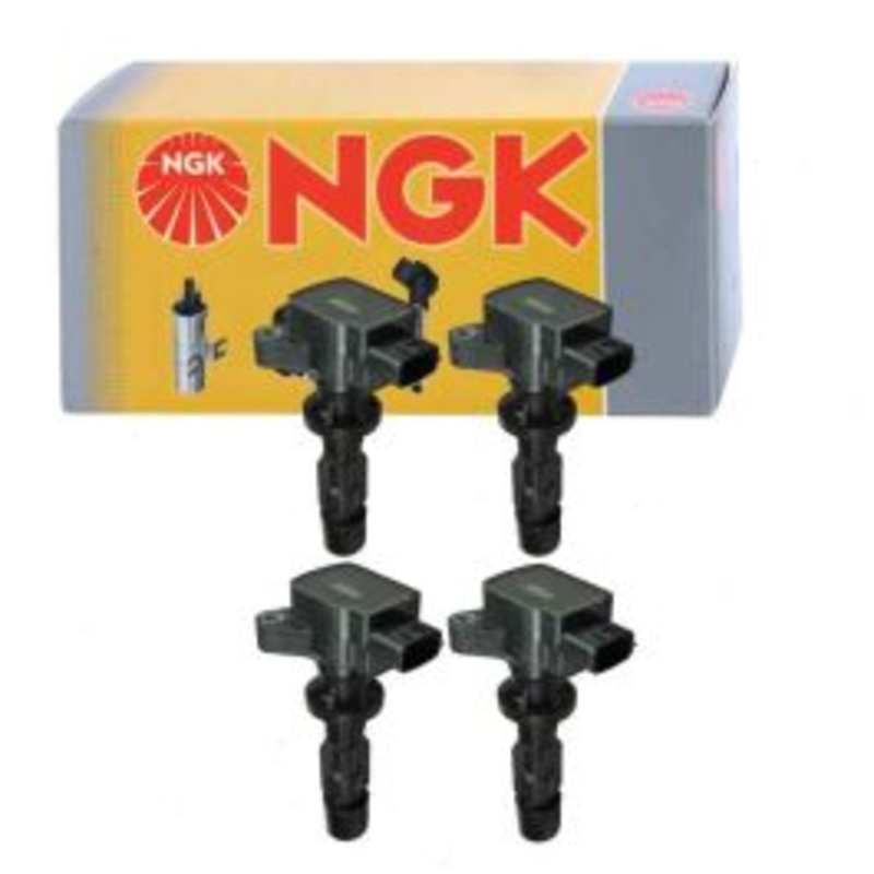 4 pc NGK Ignition Coils for 2006-2013 Mazda 6 2.3L 2.5L L4