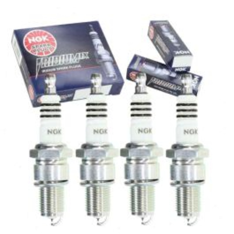 4 pc NGK Iridium IX Spark Plugs for 1966-1968 Toyota Stout 1.9L L4