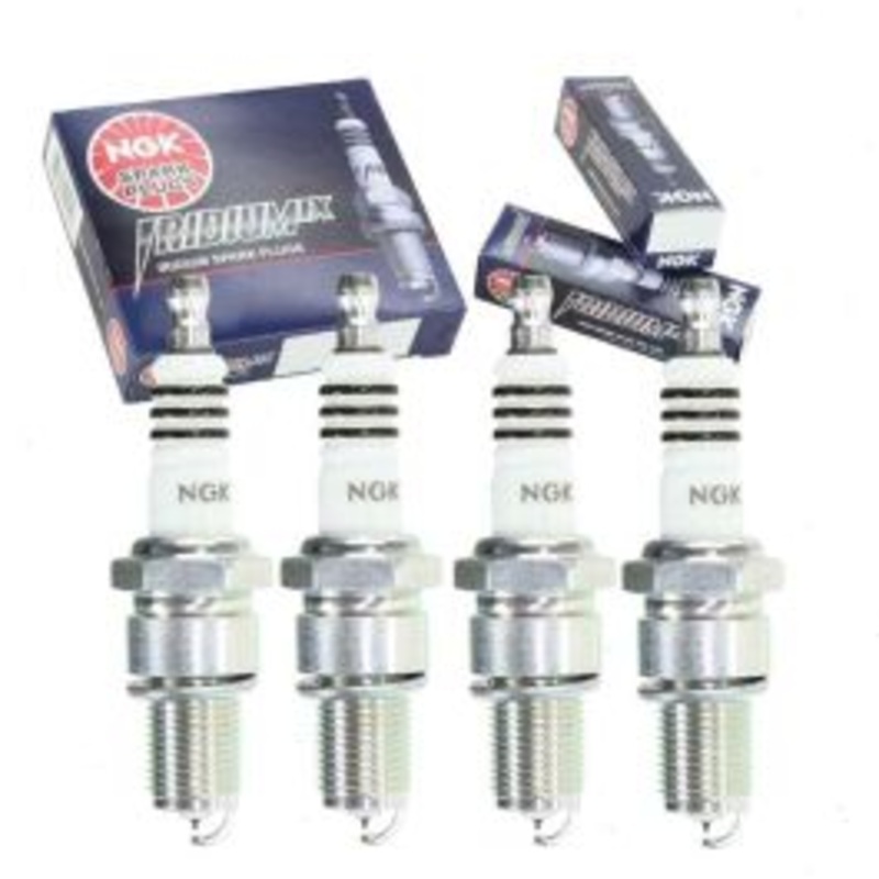 4 pc NGK Iridium IX Spark Plugs for 1976-1977 Plymouth Arrow 1.6L 2.0L L4