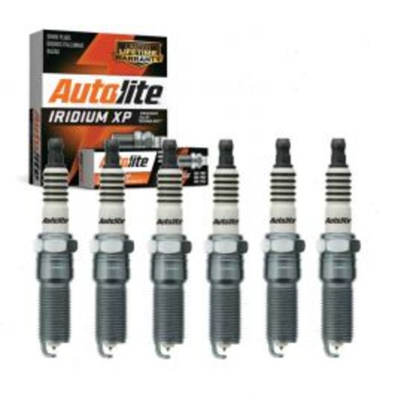 6 pc Autolite Iridium XP Spark Plug for 2003-2008 Isuzu Ascender 4.2L L6