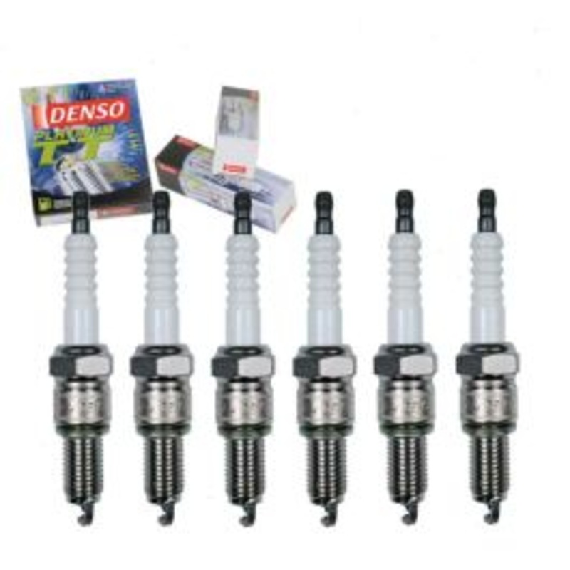 6 pc DENSO Platinum TT Spark Plugs for 1968-1974 American Motors Javelin 3.8L 4.2L L6