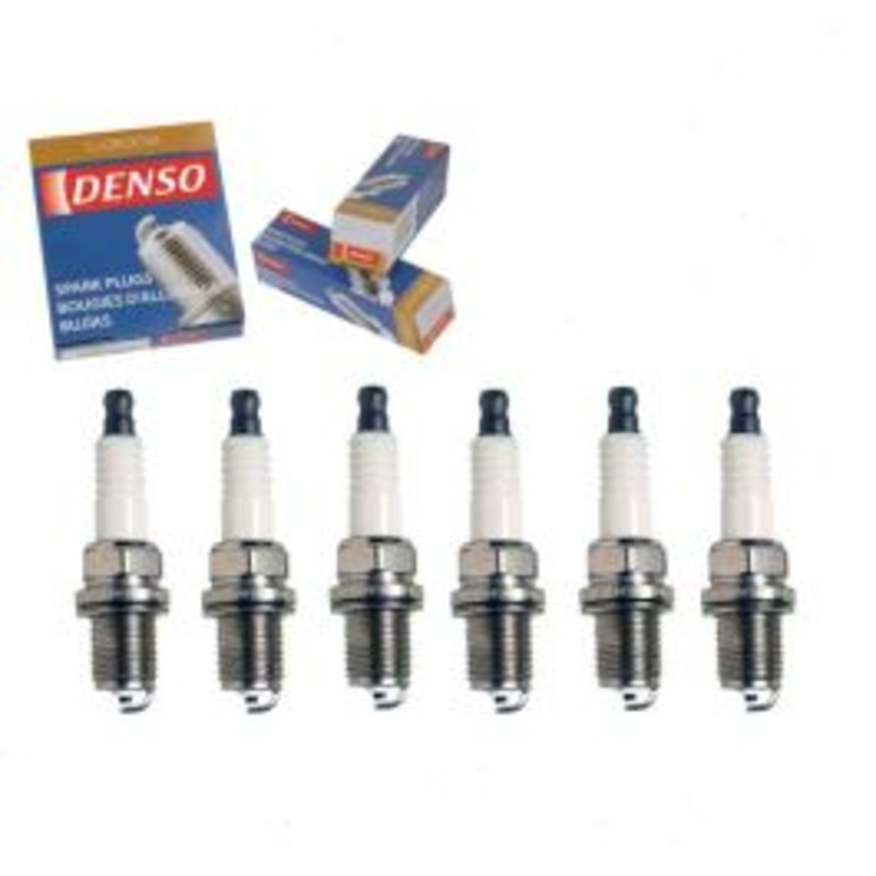 6 pc DENSO Standard U-Groove Spark Plugs for 1996 Nissan Pickup 3.0L V6