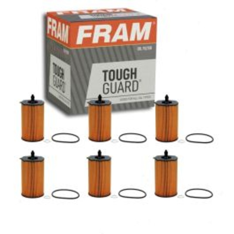 6 pc FRAM Tough Guard TG10855 Engine Oil Filters