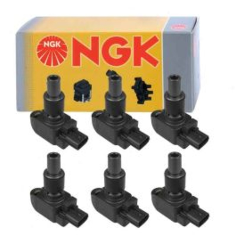 6 pc NGK 48702 U5093 Ignition Coils