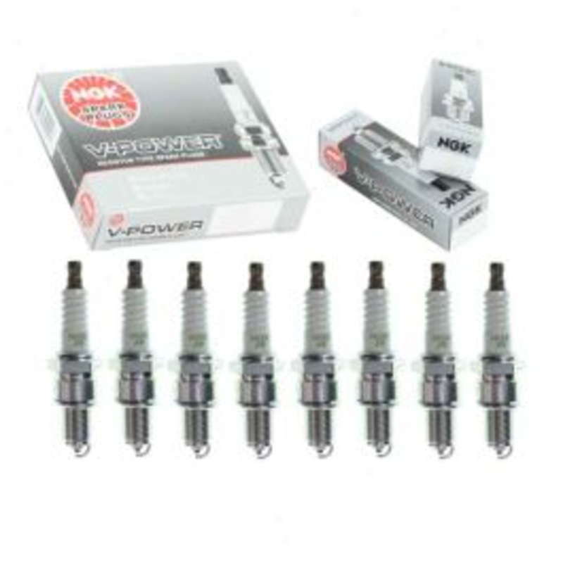 8 pc NGK V-Power Spark Plugs for 1986-1991 Mercedes-Benz 560SEC 5.6L V8