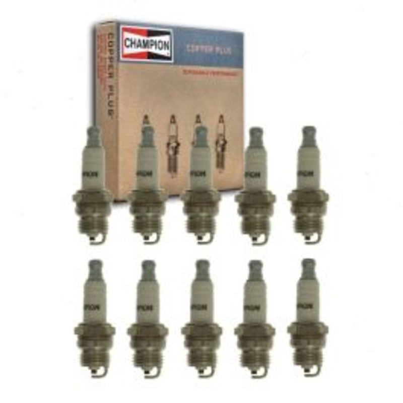 10 pc Champion Copper Plus 872-1 RDJ7Y Spark Plugs